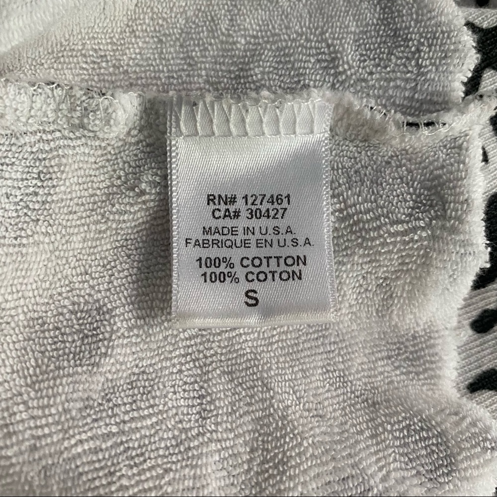 Wildfox Wildcat Snow Leopard Ruffle Sweatshirt - Picture 5 of 7